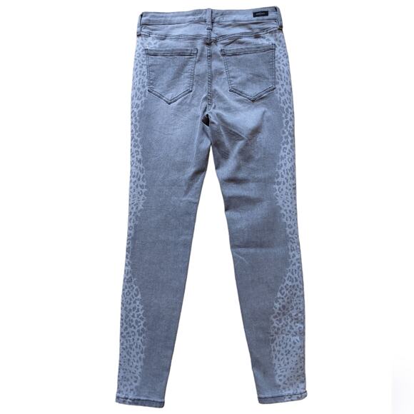Liverpool The Ankle Skinny Grey Leopard Jeans - Picture 4 of 13